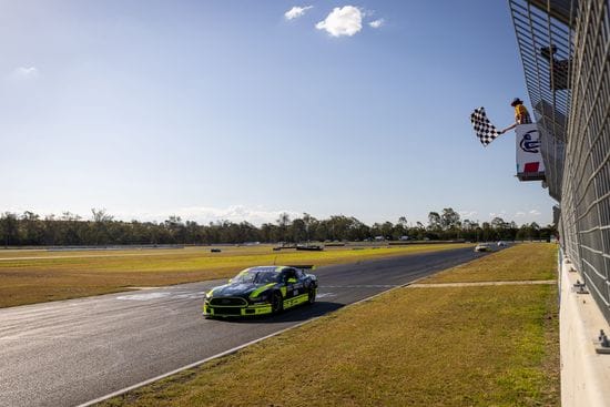 Jett Johnson wins first ever circuit race in TA2